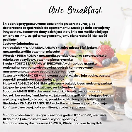 Apartment Arte Wikana 3 - Faktura Vat